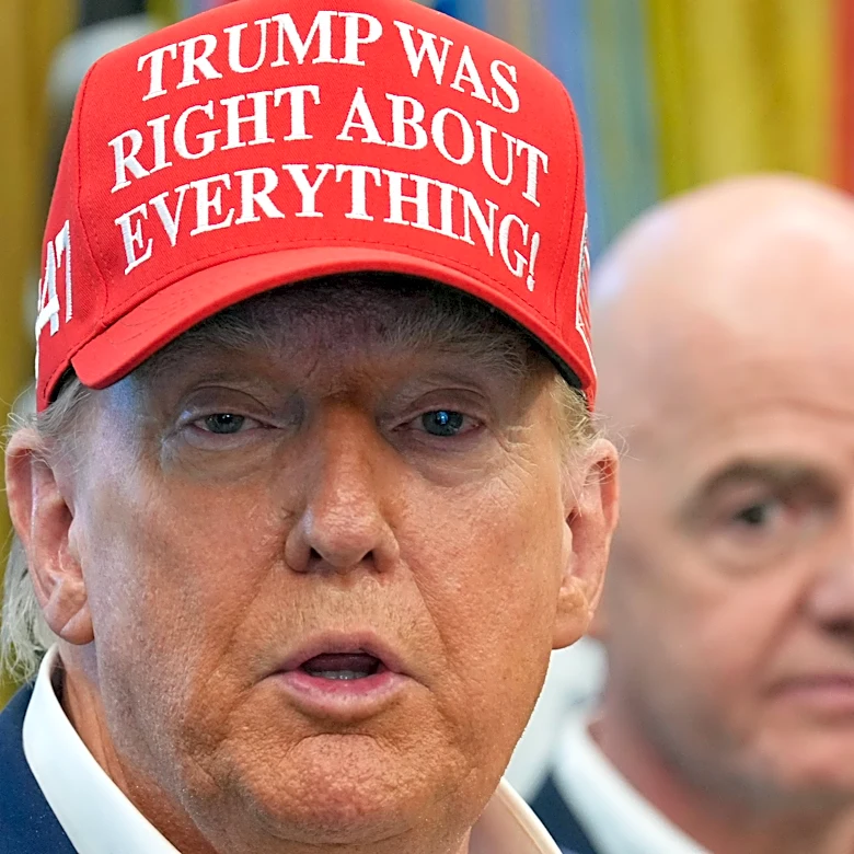Red card furor puts Trump and Infantino's relationship under the spotlight again