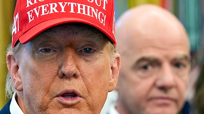 Red card furor puts Trump and Infantino's relationship under the spotlight again