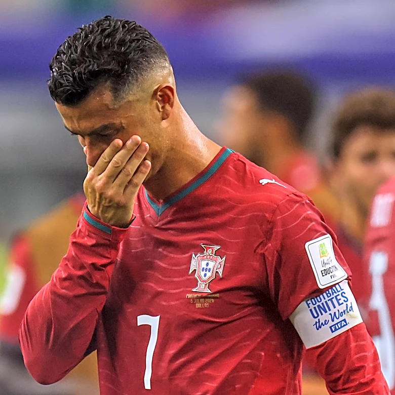 A stoic Cristiano Ronaldo exits his final World Cup as Portugal falls 1-0 to Spain