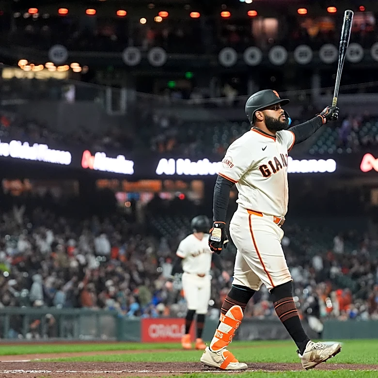Ramos homers twice and has 5 RBIs to help Roupp and the Giants beat the Blue Jays 10-1