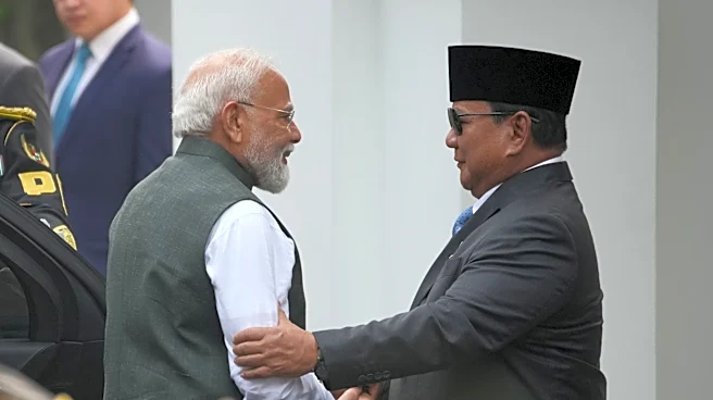 Indonesia's Prabowo and India's Modi meet to discuss expanding economic and defense ties