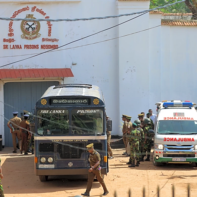 Death toll in Sri Lanka's prison clash rises to 26, with a further 77 in hospital