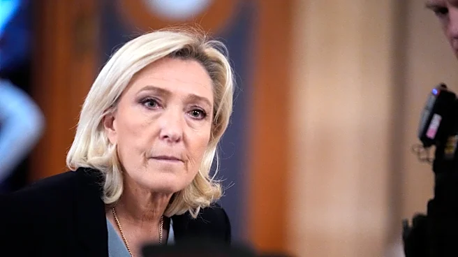 French court clears way for far-right leader Le Pen to run in 2027 but under a condition she rejects