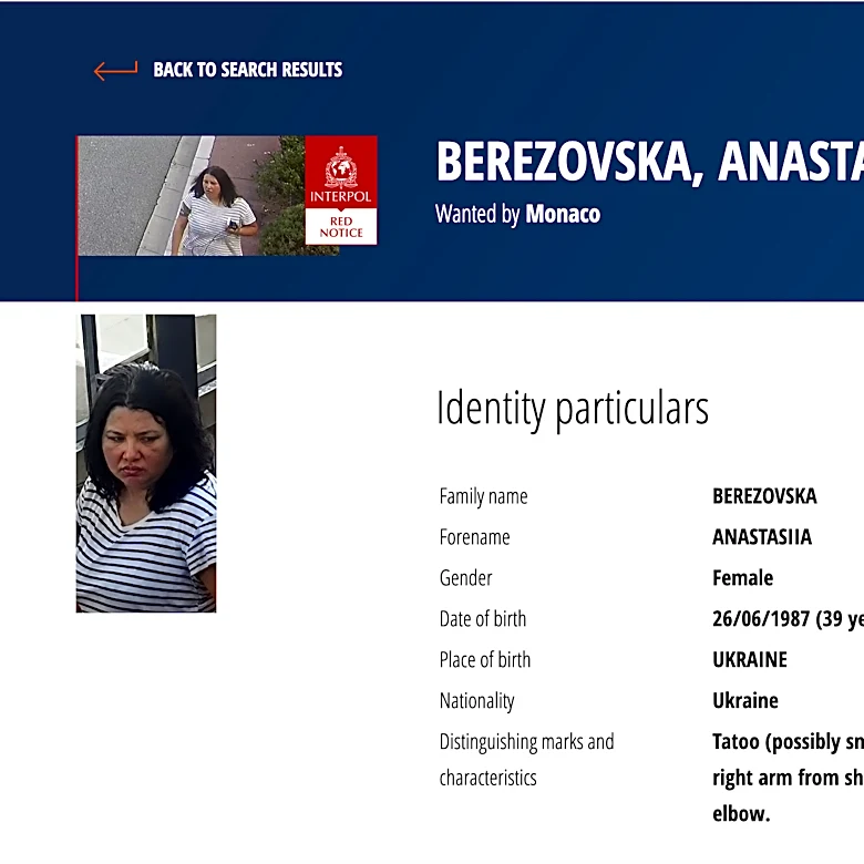 Woman suspected of Monaco bombing is found dead in Ukraine, authorities say