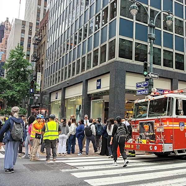 Falling bricks and buckling columns at a Manhattan high rise force evacuations