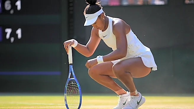 Naomi Osaka laments sore feet and 'getting old' after Wimbledon quarterfinal loss