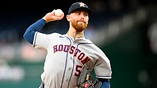 Astros demote starting pitcher Mike Burrows to Triple-A after 10-run outing