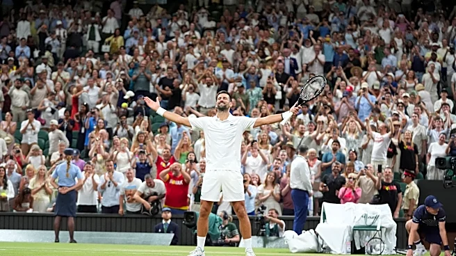 Djokovic outlasts Auger-Aliassime after more than 5 hours to reach Wimbledon semifinals at age 39