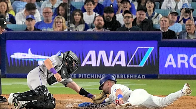 Rockies rally past the Dodgers 4-3 after 2 errors in the eighth