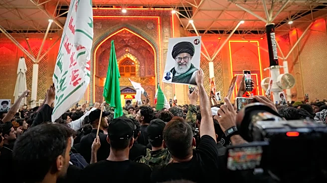 Funeral prayers in Iraq for Iranian supreme leader commence after body arrives in holy city