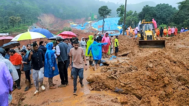 Rescuers search for 5 missing people after a deadly landslide in India's Kerala state