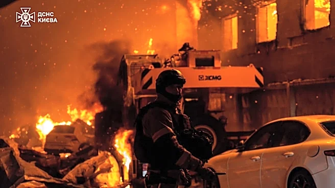 Russian attacks kill 3 across Ukraine, striking Kyiv for second consecutive night