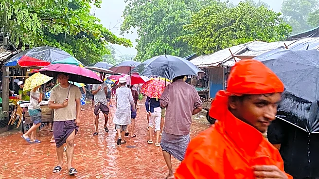 At least 5 children die in monsoon landslide at a Rohingya camp in Bangladesh
