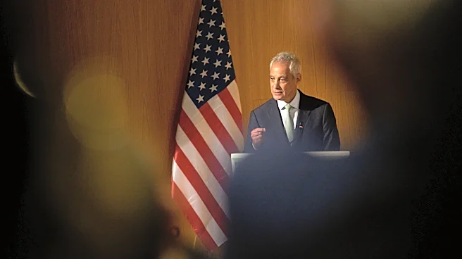 Rahm Emanuel warns that Israel has become a 'territorial pariah' in a blistering speech