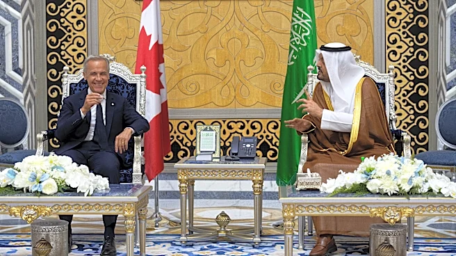 Canada's Carney visits Saudi Arabia as the prime minister seeks to expand ties with kingdom