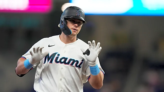 Stowers homers, López has 40th multi-hit game as Marlins beat Mariners 2-0 for 5th straight win