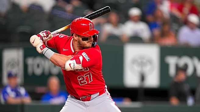 Trout homers in his return for the Angels from a hamstring strain after a 17-game absence