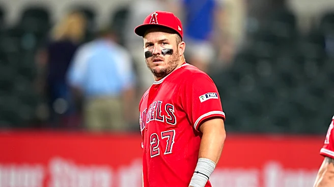 Trout homers in return from IL, Adell hits 2 HRs as Angels beat Rangers 13-1
