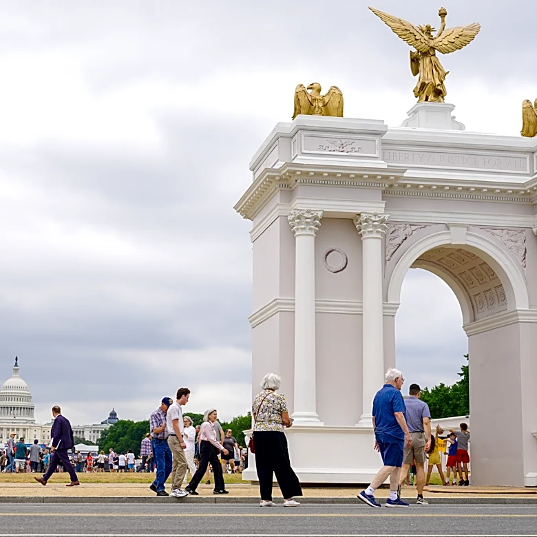 Trump's plan for a triumphal arch in the nation's capital is getting another review