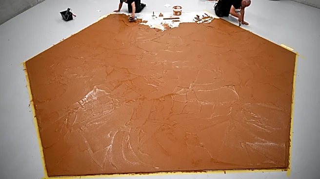 Peanut butter floor returns to Dutch museum as tribute to late artist