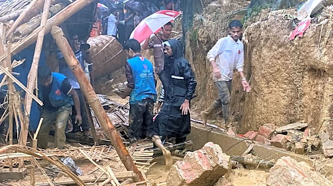 Bangladesh relocates refugees after landslide kills at least 5 children