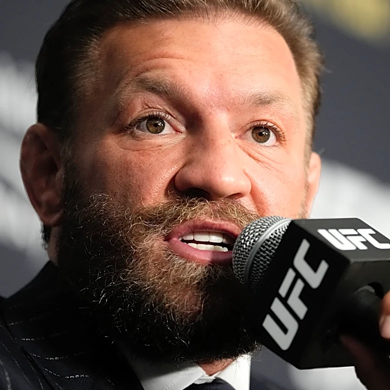 Conor McGregor confident for rematch with Max Holloway, as the two headline UFC 329 on Saturday