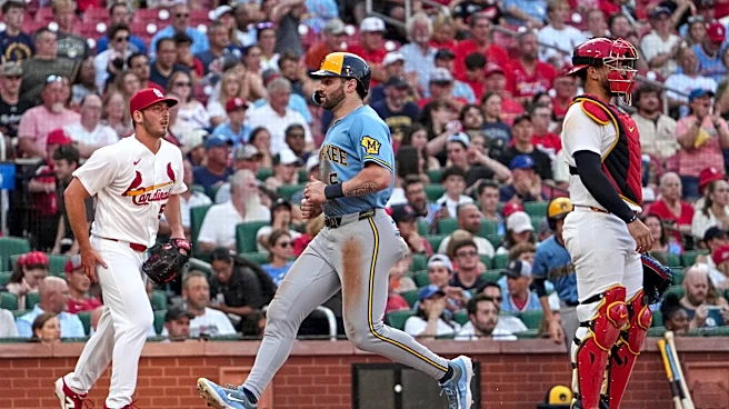 Bauers and Turang homers help the NL Central-leading Brewers beat the Cardinals 8-4