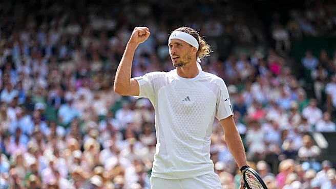 Zverev ends Fery's run at Wimbledon and will play for 2nd straight Grand Slam title
