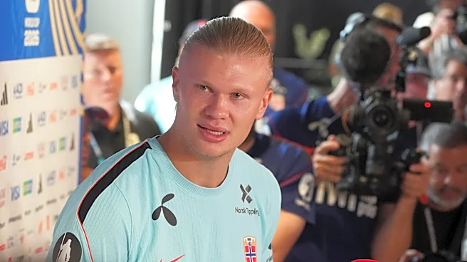 It's England against Norway in the World Cup quarterfinals, with all eyes on Erling Haaland