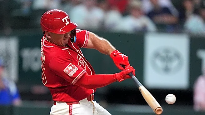 Langford and Burger homer in a four-run eighth as the Rangers beat the Astros 7-3