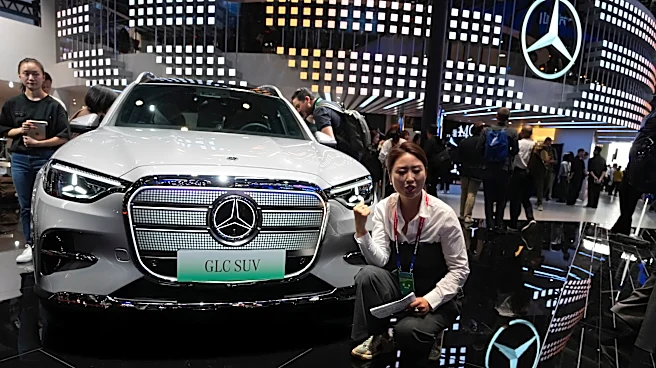 Major German carmakers hit by steep China sales plunge as competition heats up