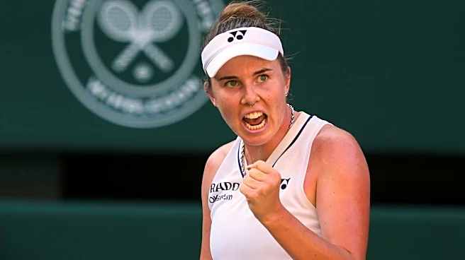 Linda Noskova recovers from 2nd-set meltdown to win Wimbledon and claim her 1st Grand Slam title