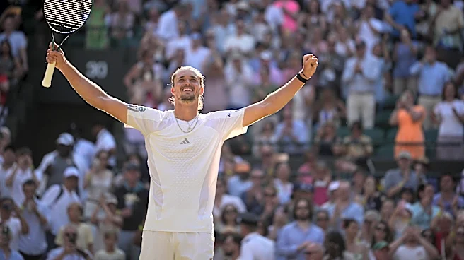 Wimbledon finalist Alexander Zverev is using his tennis success to raise diabetes awareness