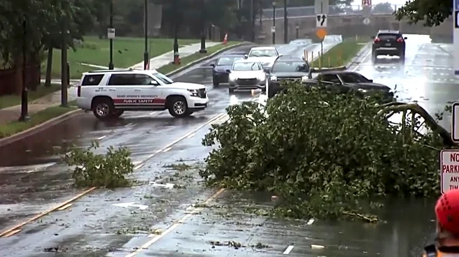 Philadelphia area digs out from damage left by a severe series of microburst storms