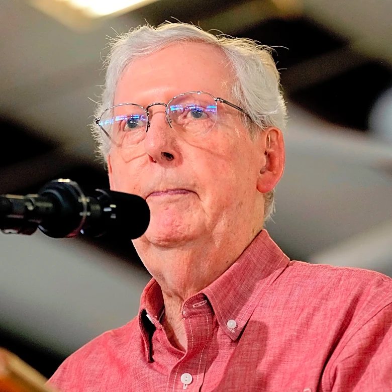 McConnell says a fall led to his hospitalization, breaking weeks of silence about health condition