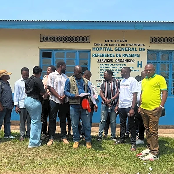 Dozens at an Ebola treatment center in northeast Congo strike over unpaid salaries and bonuses