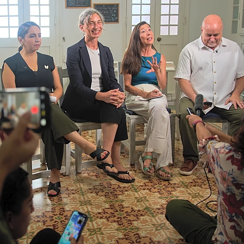 Democratic members of US Congress visit Cuba and compare US energy embargo to 'silent Gaza'