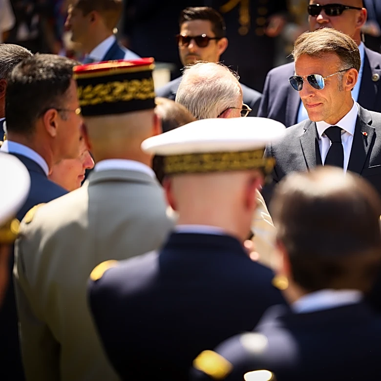 European troops and warplanes join Paris Bastille Day parade in a show of unity for Ukraine