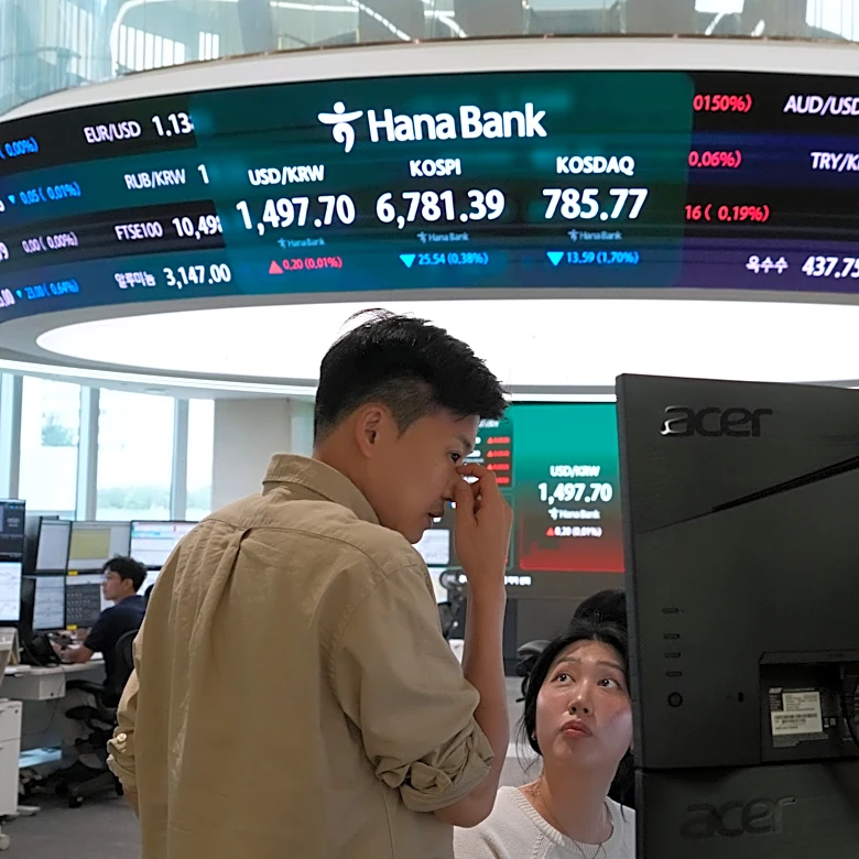 Oil prices jump as fighting flares in the Middle East, while Asian shares are mixed