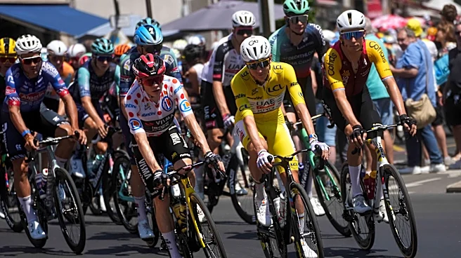 Pogačar powers to 3rd stage victory to demoralize rivals and extend Tour de France lead