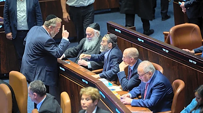 Israel's parliament approves laws to enshrine exemption of ultra-Orthodox men from military service
