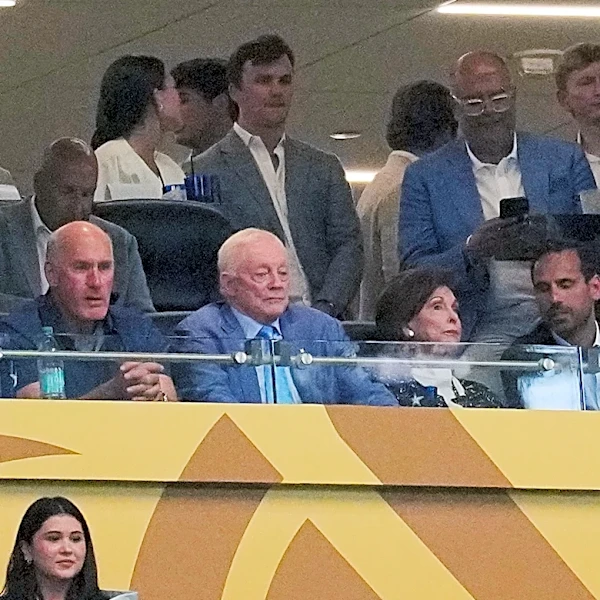 World Cup absence of Jerry Jones at the home of his Dallas Cowboys finally ends in semifinals