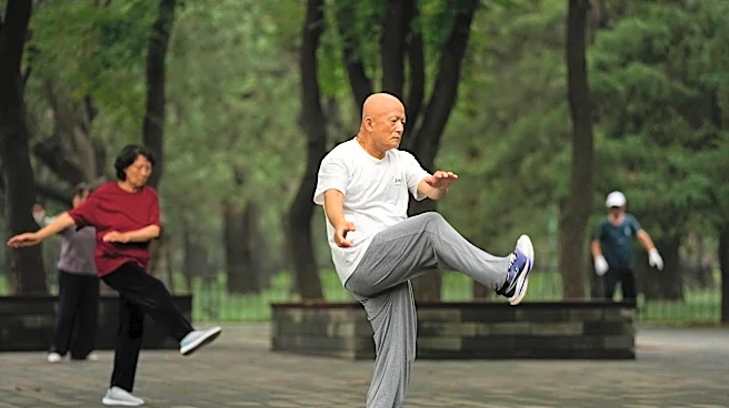 Tai chi practitioners seek balance and well-being in fast-paced Beijing