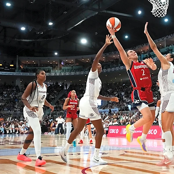Mystics power past short-handed Tempo 79-62 behind double-doubles by Iriafen and Austin