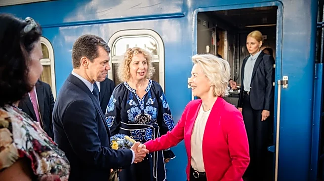 Top EU official visits Ukraine and pledges continued support against Russia's invasion