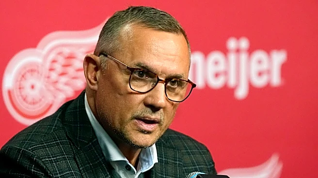 Steve Yzerman abruptly steps down as general manager of the Detroit Red Wings