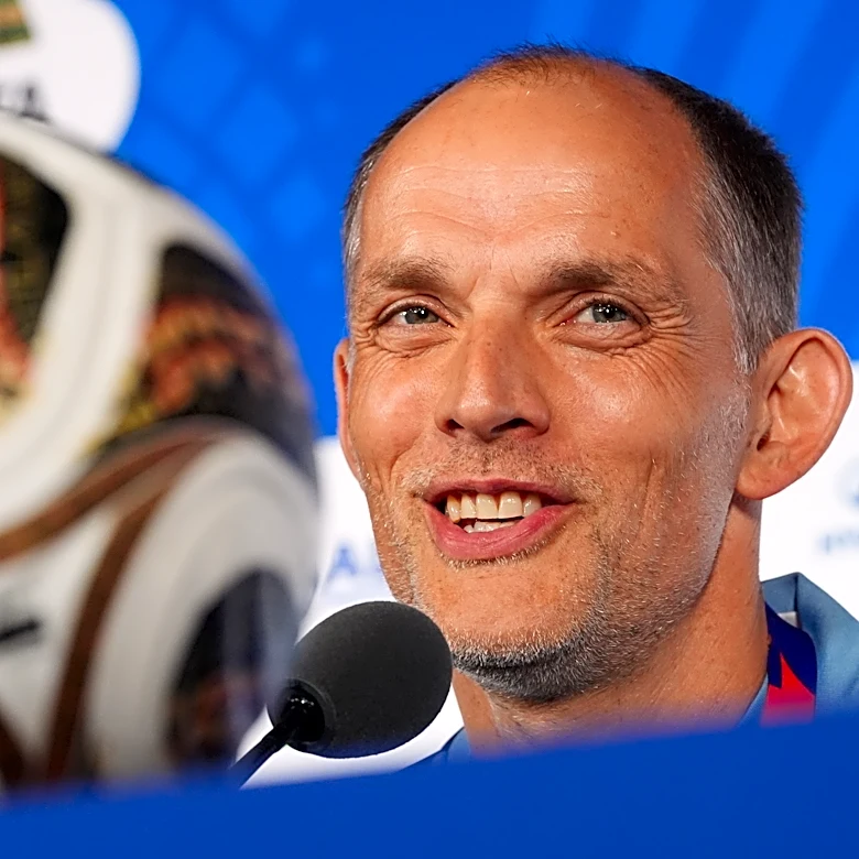 England coach Thomas Tuchel has a recipe for handling World Cup stress. It includes ice cream
