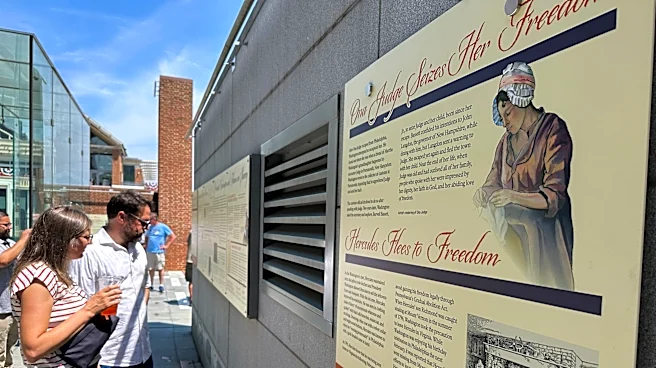 Federal government installs reworked panels about slavery at George Washington's Philadelphia home
