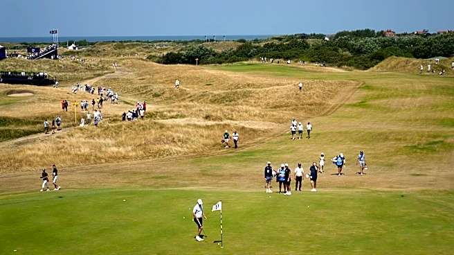 Distance debate at this British Open is how far the golf ball goes on the ground