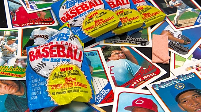 Stacks and stacks of wax packs, now obsolete, summon the joy of baseball-card childhoods